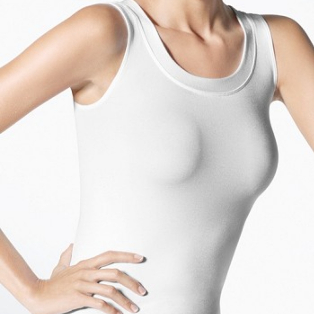 Designer WOLFORD Tops (2pk), creme & beige
